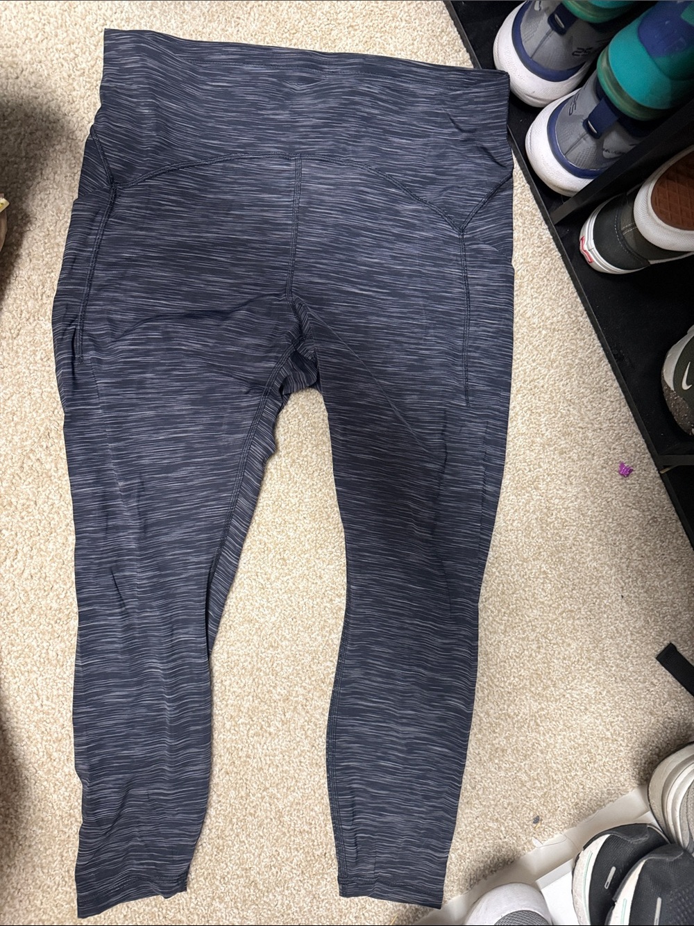 lululemon athletica Charcoal Space-Dye Women's Leggings